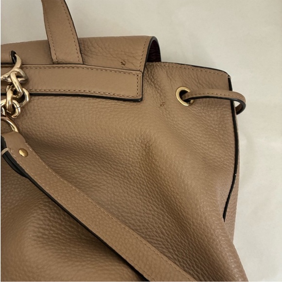 Coach Elle pebbled leather backpack - Picture 9 of 12